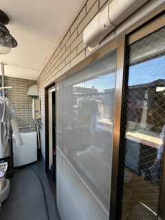 大阪市平野区　シャッター工事